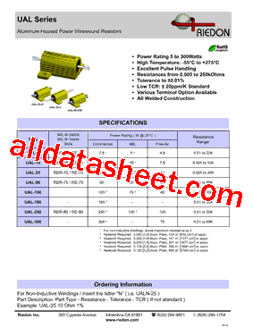 UAL(CART)型号图片