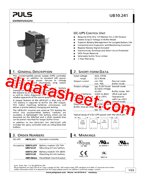 UB10.241型号图片