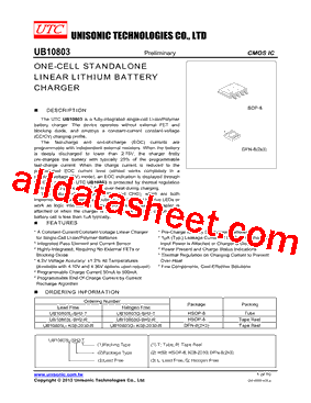 UB10803G-SH2-T型号图片