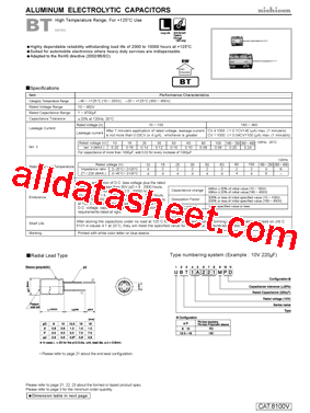 UBT1E471MPD型号图片