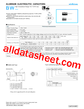 UBW1A472MHD型号图片