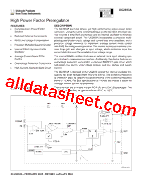 UC2853ADTR型号图片