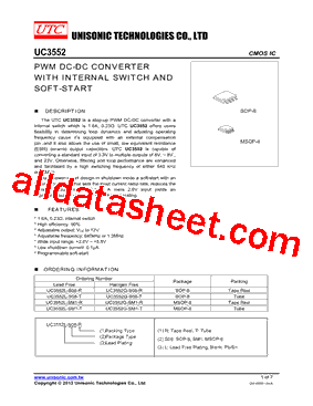 UC3552L-S08-T型号图片
