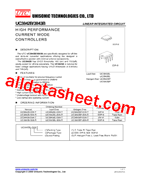 UC3842B-S08-R型号图片