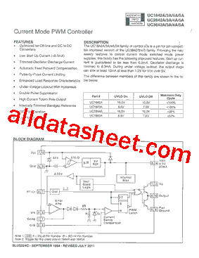 UC3843ADTRG4型号图片