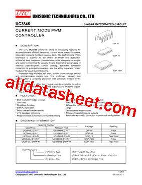UC3846L-S16W-T型号图片