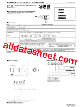 UCA2D221MHD型号图片