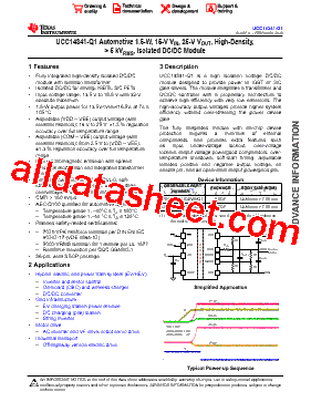 UCC14341QDWNRQ1型号图片