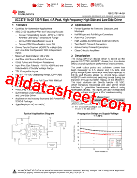 UCC27211AQDDARQ1型号图片