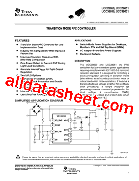UCC28051DR型号图片