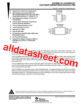 UCC2808AQPWR-1Q1型号图片