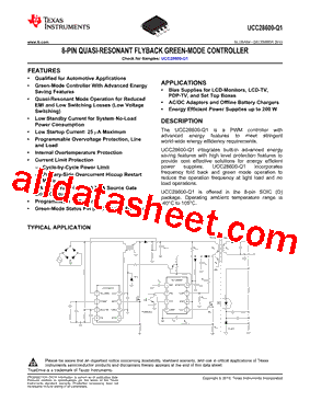 UCC28600TDRQ1型号图片