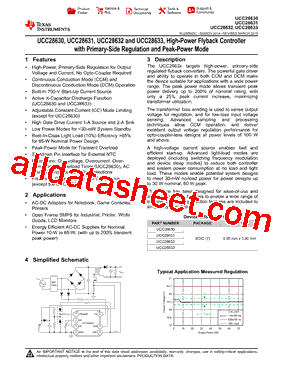 UCC28633DR型号图片