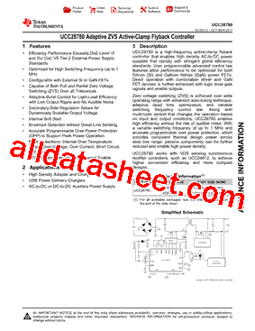 UCC28780DR型号图片