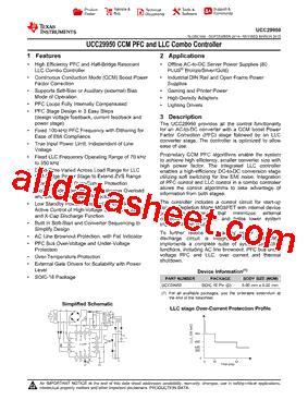 UCC29950DR型号图片