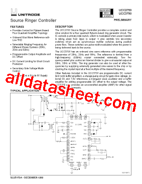 UCC3750N型号图片