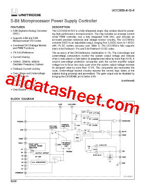 UCC3830DAC/PWM-6型号图片