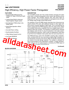 UCC3858DWTR型号图片