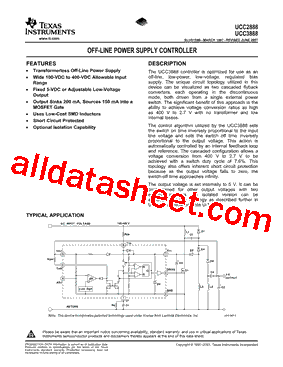 UCC3888NG4型号图片