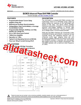 UCC3895DWG4型号图片