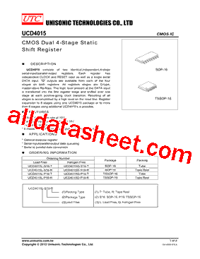 UCD4015L-P16-T型号图片