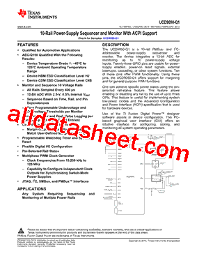 UCD9090-Q1型号图片