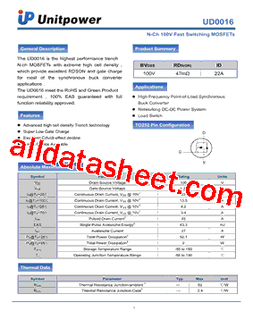 UD0016型号图片