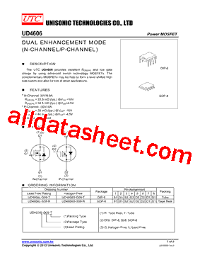 UD4606G-S08-R型号图片