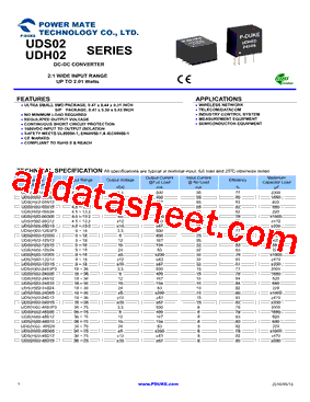 UDS(H)02-05S12型号图片