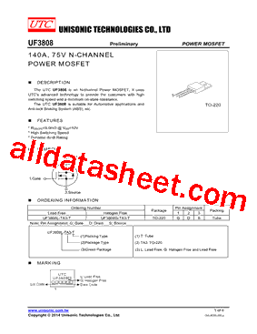 UF3808型号图片