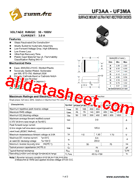 UF3GA型号图片