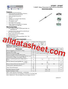 UF4007型号图片