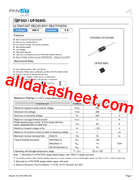 UF504IG型号图片