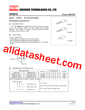 UF8010G-TA3-T型号图片