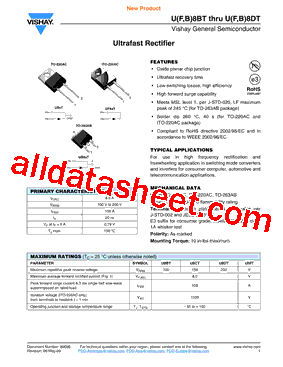 UF8DT-E3-4W型号图片