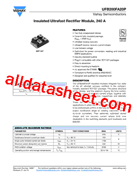 UFB200FA20P_V01型号图片