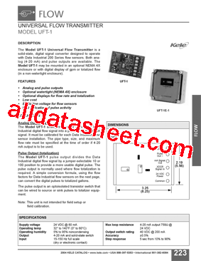 UFT-1AE-2型号图片