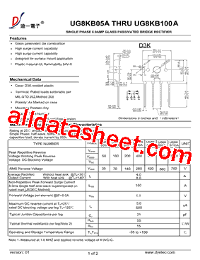 UG8KB20A型号图片