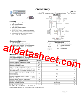 UGF12JT-E3/45型号图片