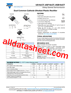 UGF18DCT-E3型号图片