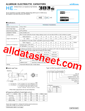 UHE1C102MHD6型号图片