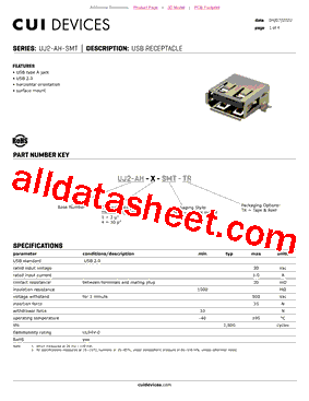 UJ2-AH-1-SMT-TR型号图片