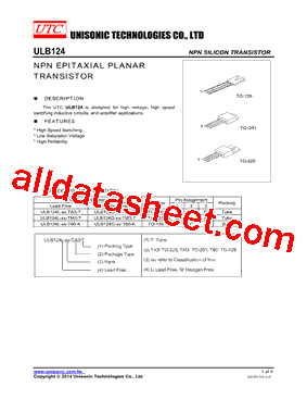 ULB124L-XX-TM3-T型号图片