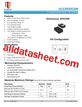 ULC0542CDN型号图片