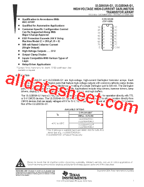 ULQ2004ATDRQ1型号图片