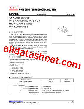 ULV1012G-15-AG6-R型号图片