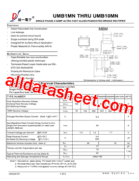 UMB10MN型号图片