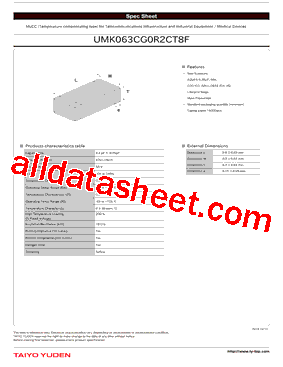 UMK063CG0R2CT8F型号图片