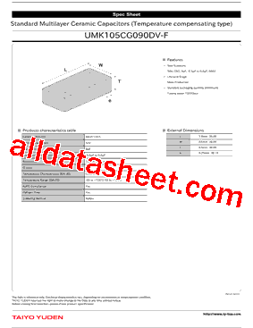 UMK105CG090DV-F型号图片
