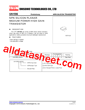 UN1596G-AA3-R型号图片